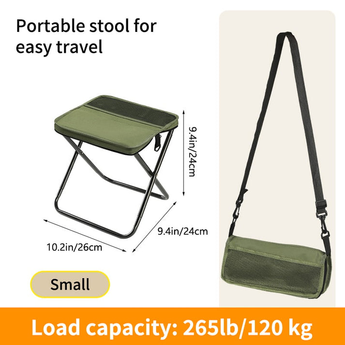 Ultra-Light Folding Stool – Supports Up to 150kg