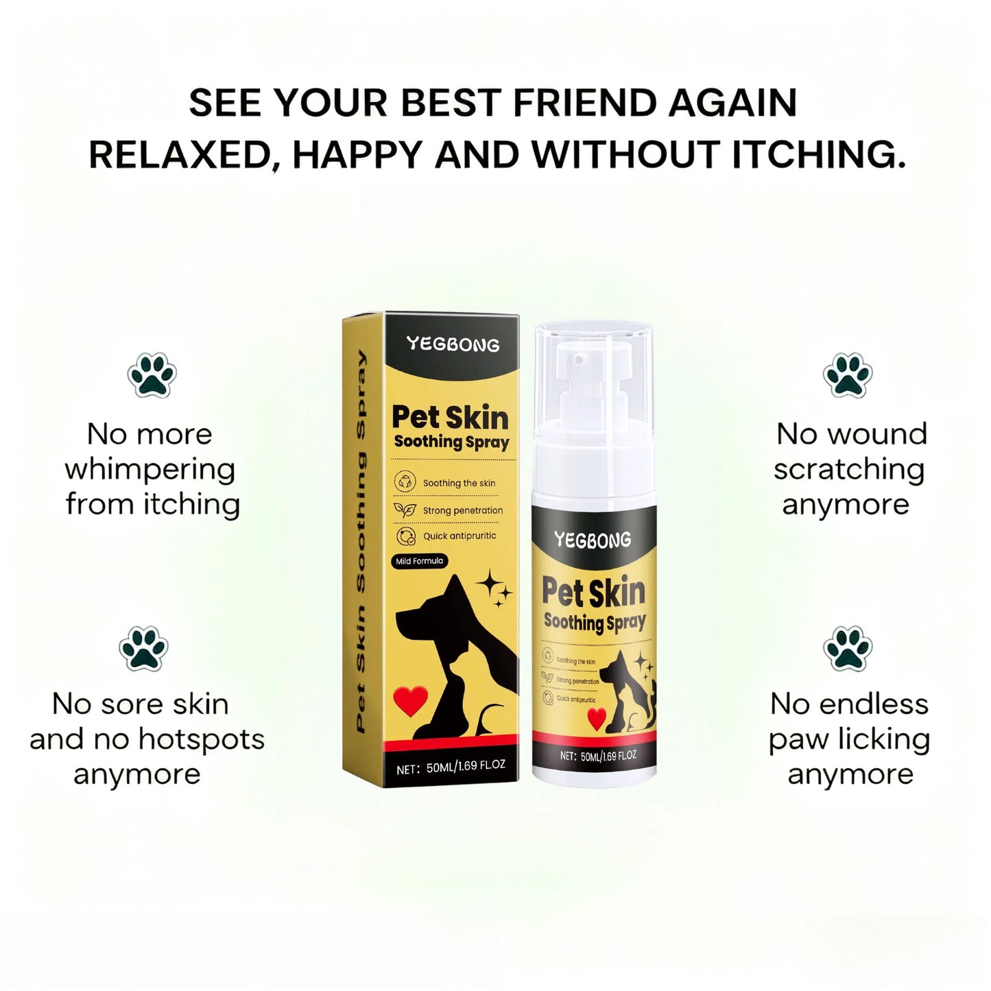 Veterinarian-Approved Skin Calming Spray
