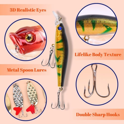 2025 Fishing Advent Calendar - 24 Days of Fishing Lures & Gifts