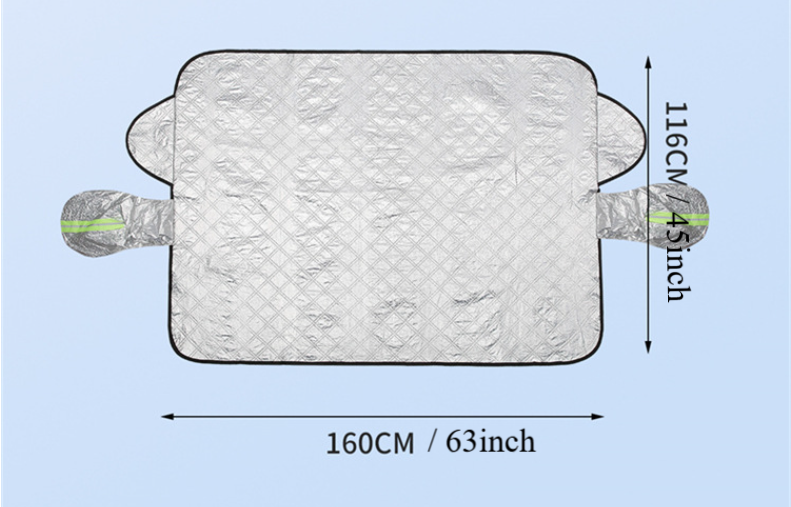 Magnetic Car Windshield Snow Cover | Easy Install & All-Round Protection