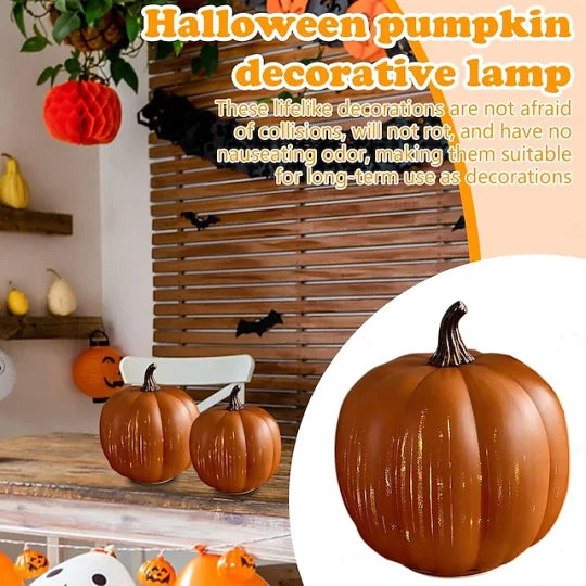 Twinkle Light Pumpkins