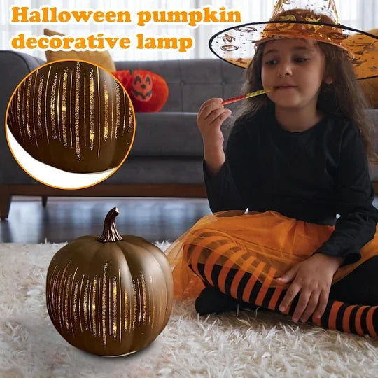 Twinkle Light Pumpkins