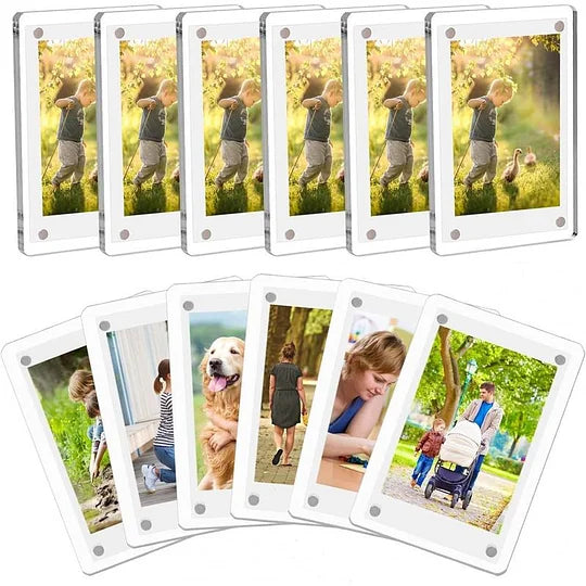 Acrylic Fridge Magnetic Picture Frame