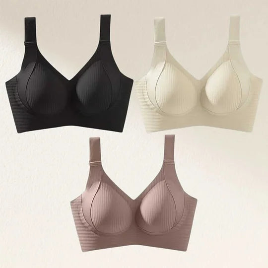 Super Firming Wire-Free Bra All-Day Comfort No More Sagging (3-Pack Value Set)
