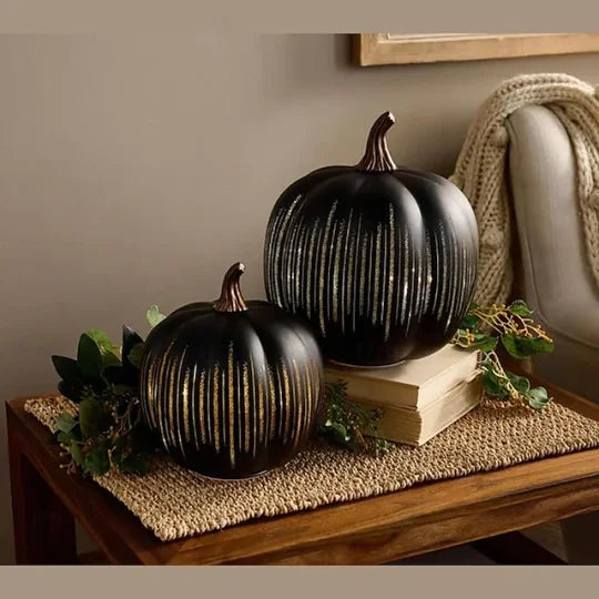 Twinkle Light Pumpkins