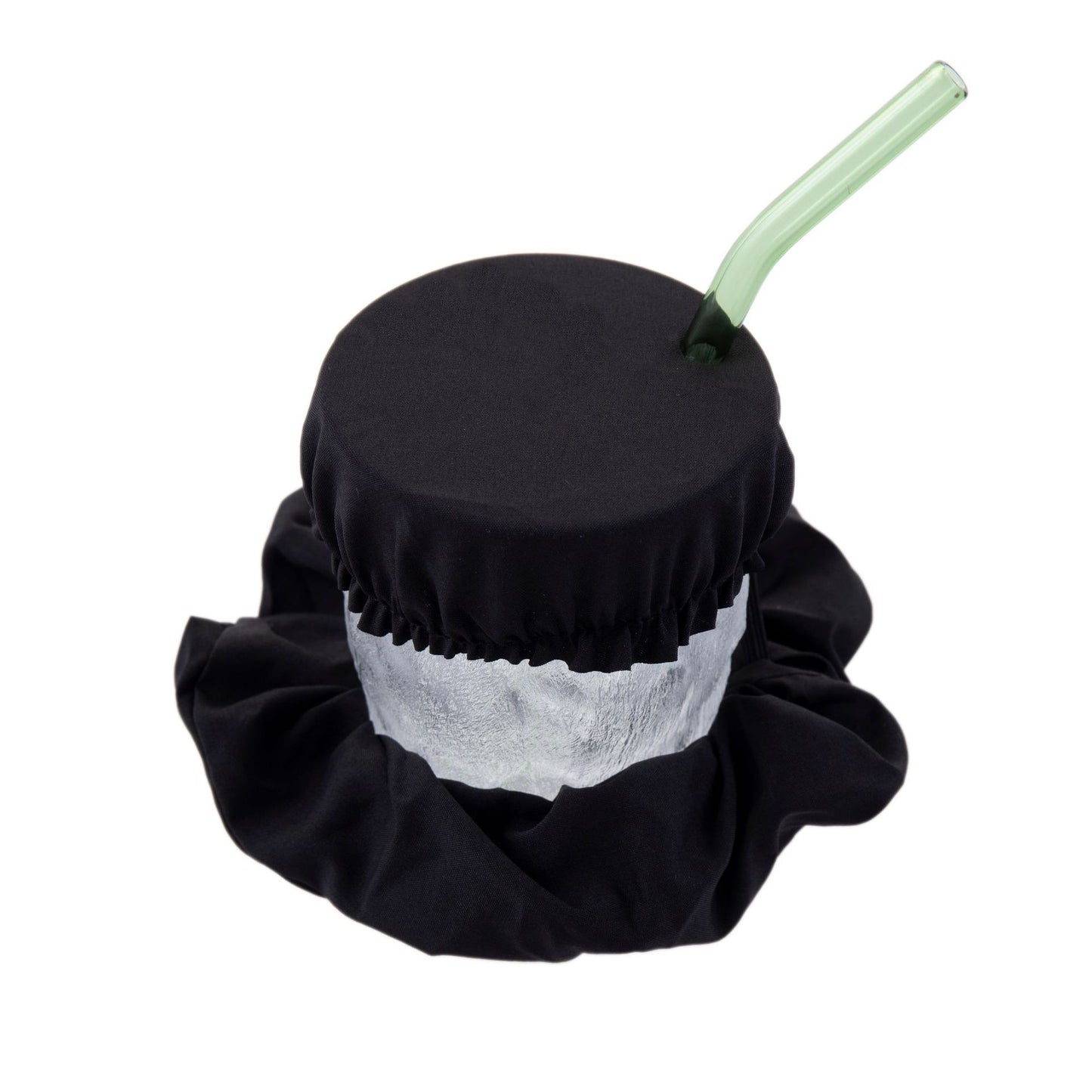 Reusable Anti-Spill Scrunchie Drink Cover