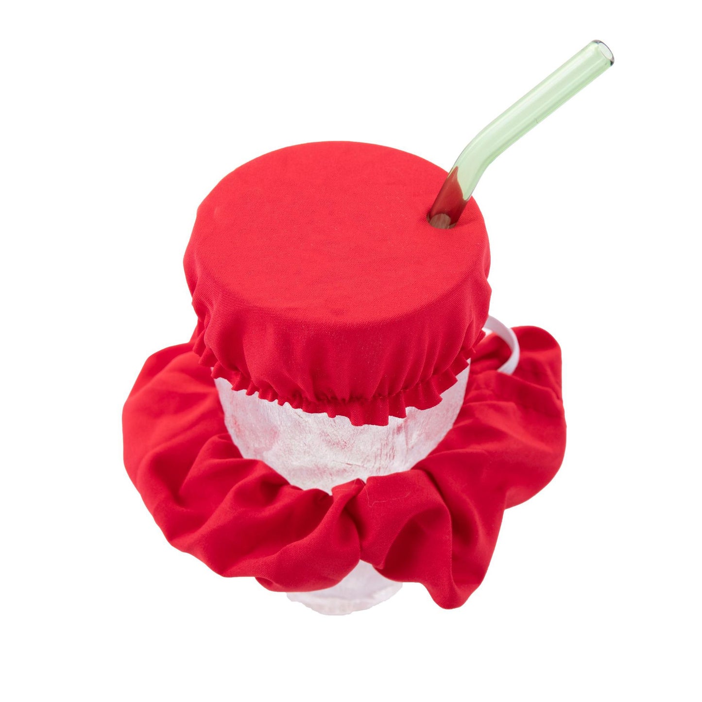 Reusable Anti-Spill Scrunchie Drink Cover
