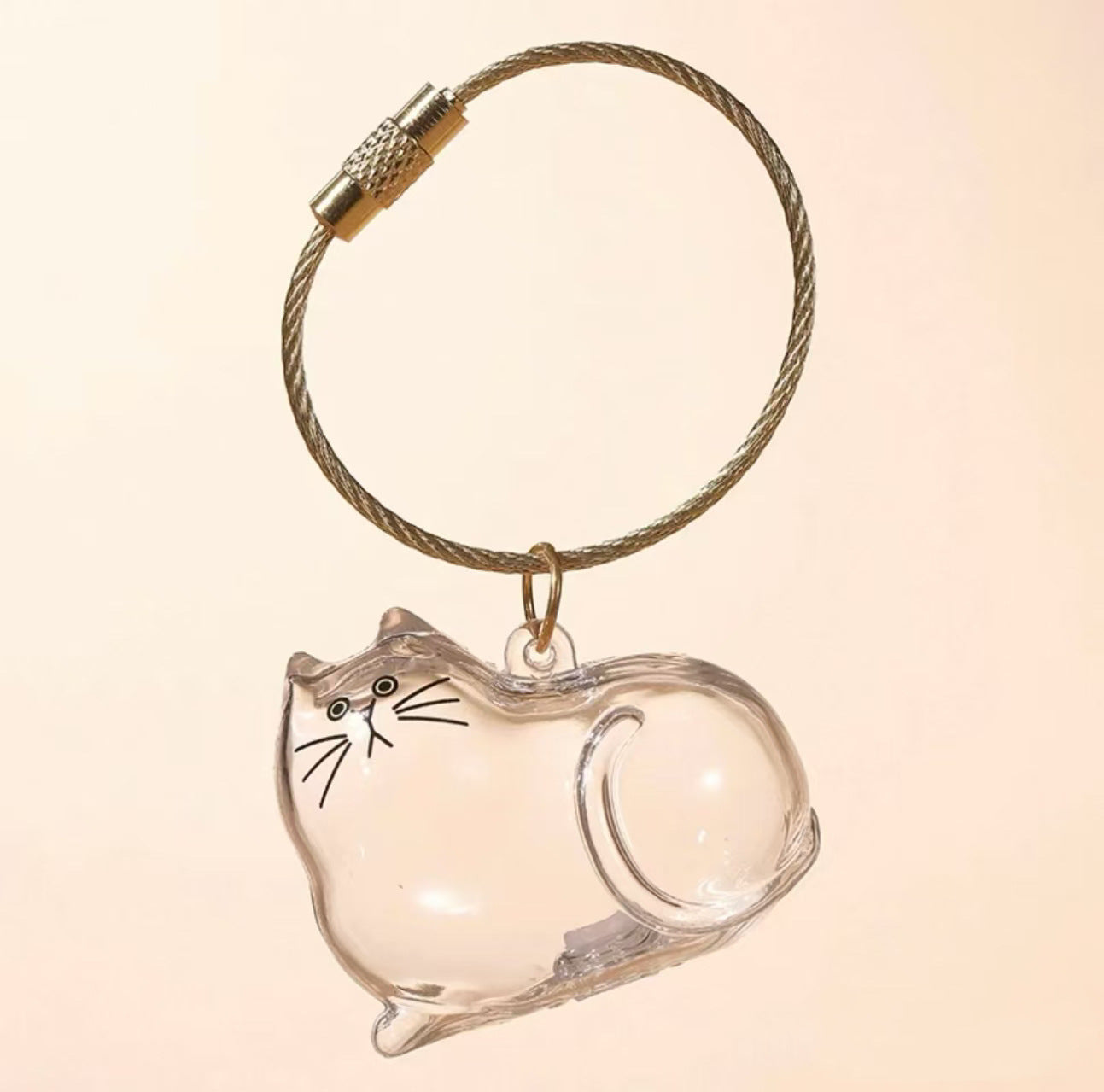 Pet hair storage box capsule pendant
