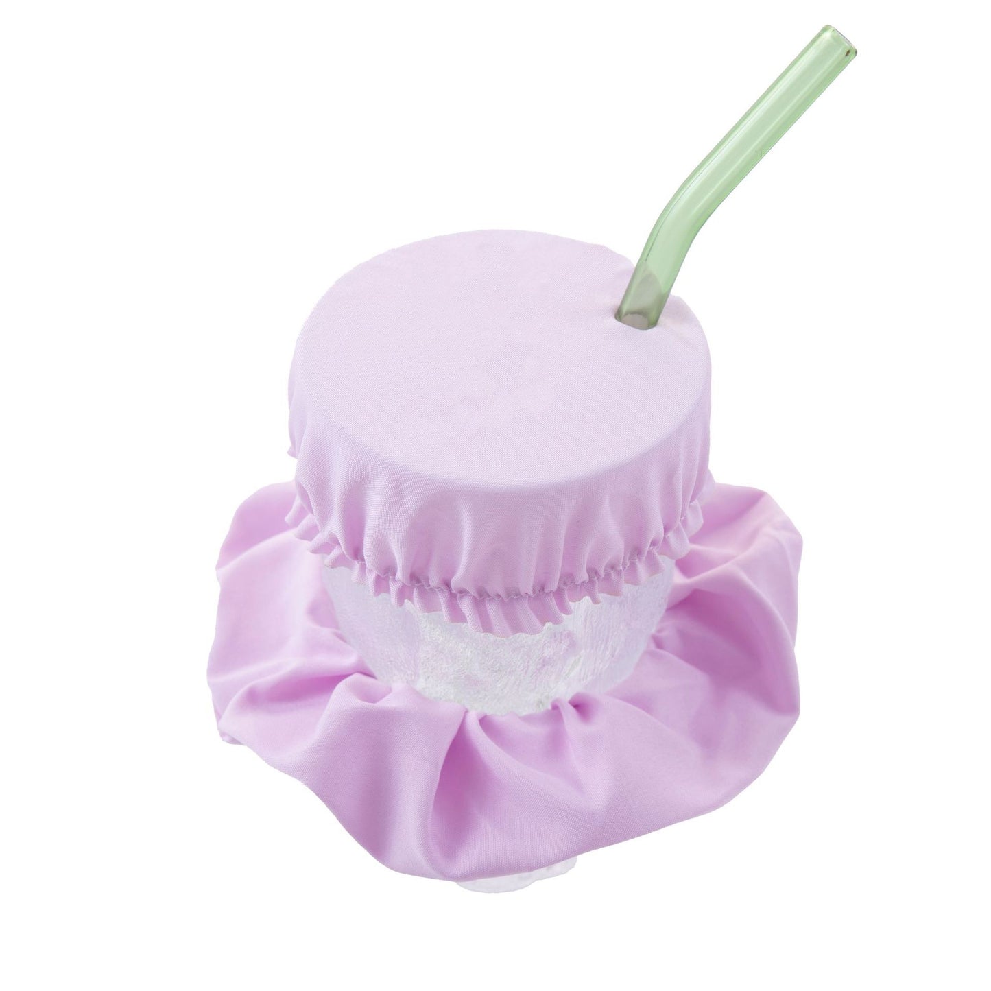 Reusable Anti-Spill Scrunchie Drink Cover