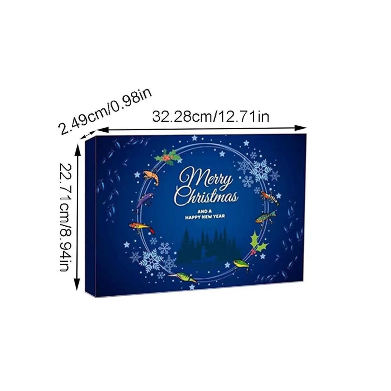 2025 Fishing Advent Calendar - 24 Days of Fishing Lures & Gifts