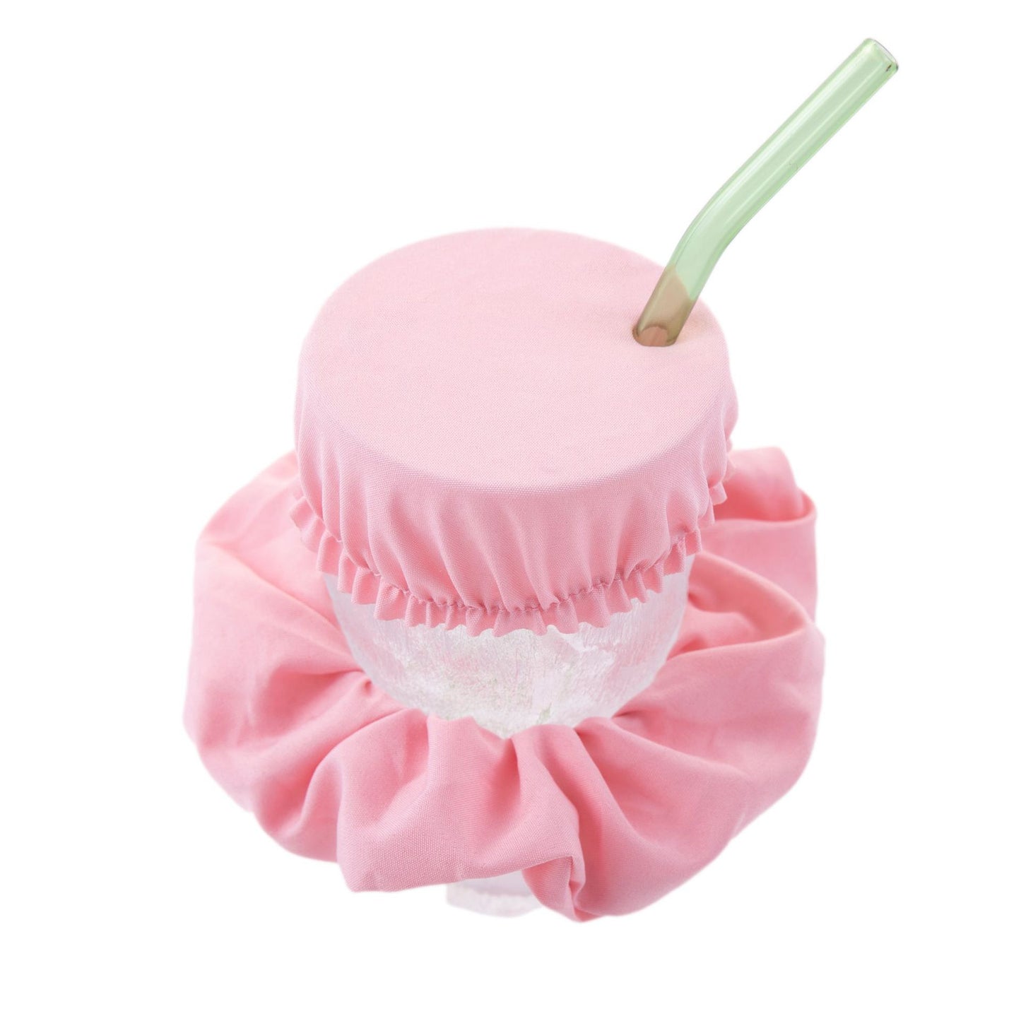 Reusable Anti-Spill Scrunchie Drink Cover