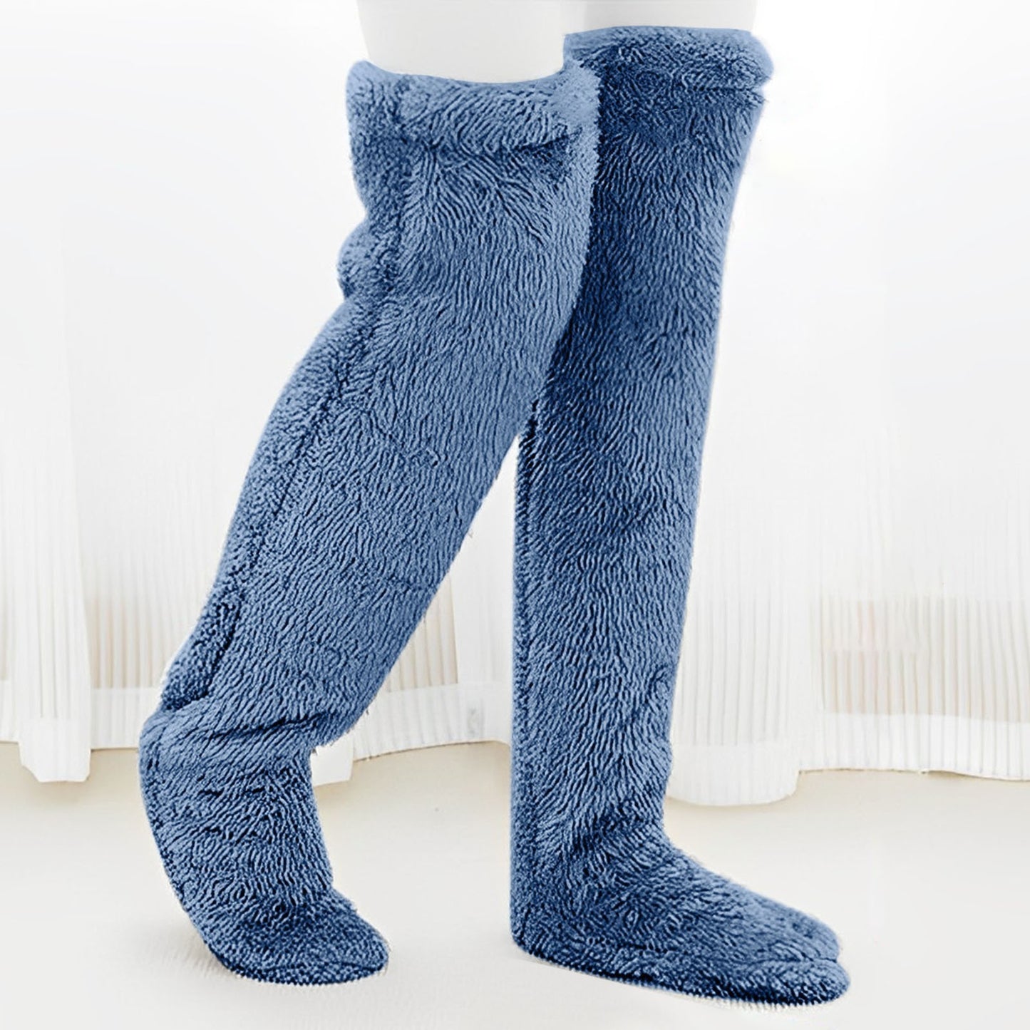 Over-Knee High Fuzzy Long Socks | Winter Warm & Ultra Comfortable