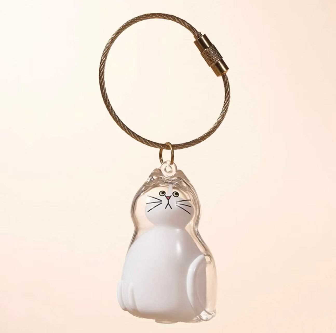 Pet hair storage box capsule pendant