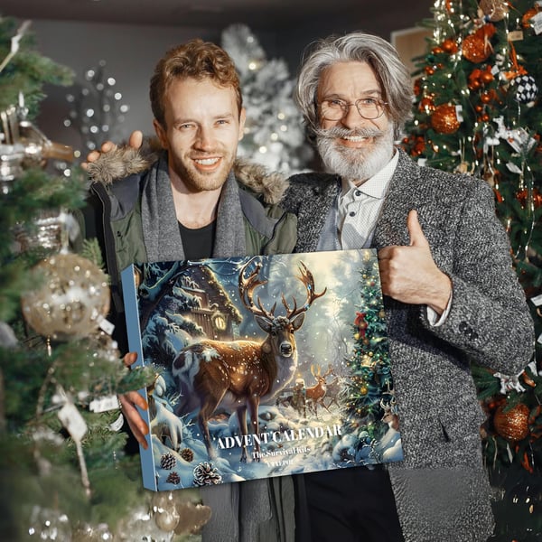 Survival Kit Advent Calendar - Christmas Gift for Camping Lover