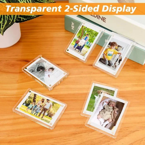 Acrylic Fridge Magnetic Picture Frame