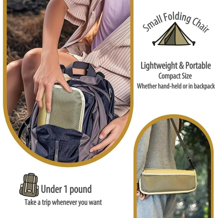 Ultra-Light Folding Stool – Supports Up to 150kg