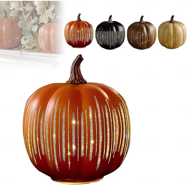 Twinkle Light Pumpkins