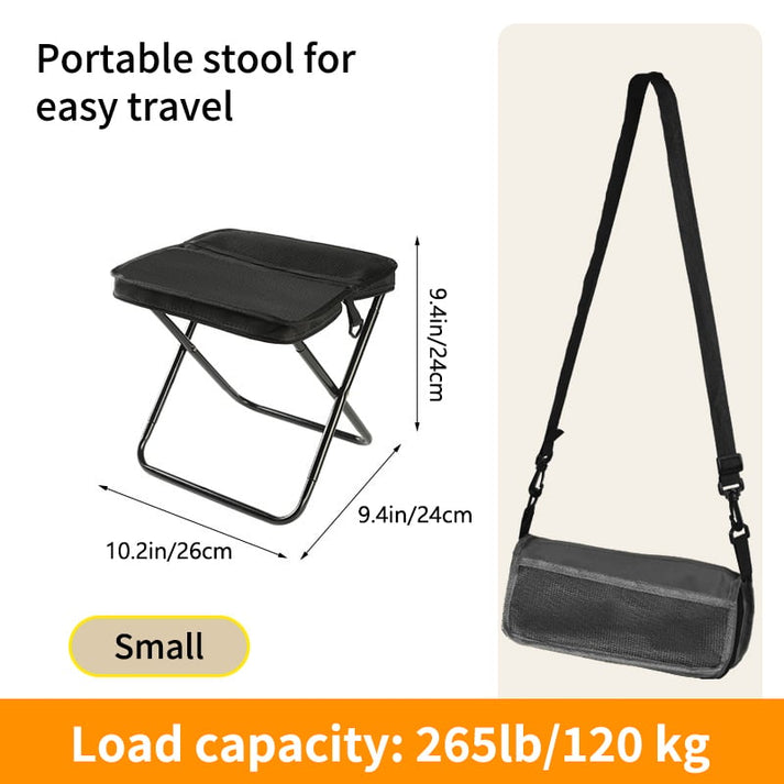 Ultra-Light Folding Stool – Supports Up to 150kg