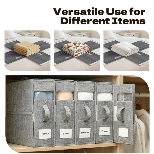 Multi-Use Storage Bags 1 Pack Dustproof Organizer For Bedding Quilts Blankets