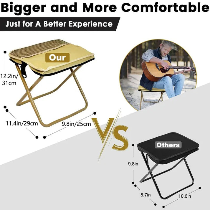 Ultra-Light Folding Stool – Supports Up to 150kg