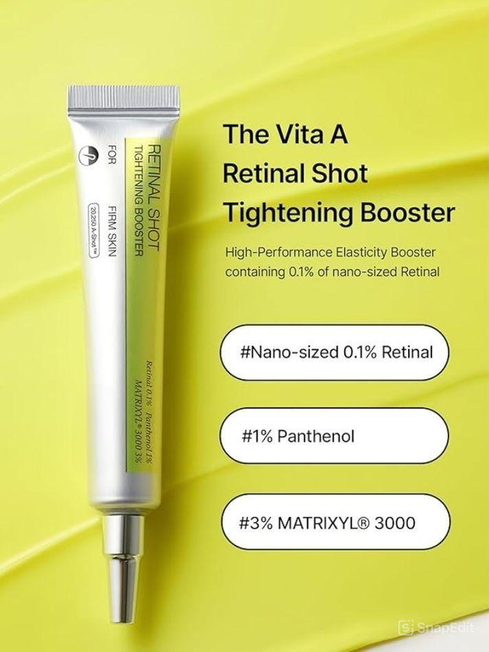 The Vita A Retinal Shot Tightening Booster