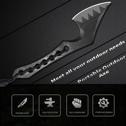 Stainless Steel Mini Tactical Axe Knife