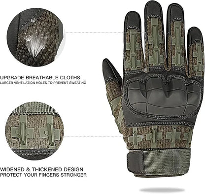 High Sensitivity Touch Screen Outdoor Tactical Training Gloves