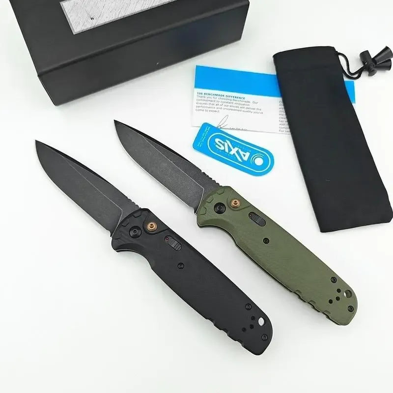 4300BK-02 CLA Folding Knife – D2 Steel, G10 Handle