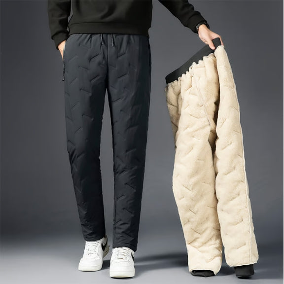 Winter Pants with Zippered Pockets Snow Pants - for Hiking, Workouts, Outdoor Activities