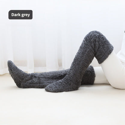 Over-Knee High Fuzzy Long Socks | Winter Warm & Ultra Comfortable