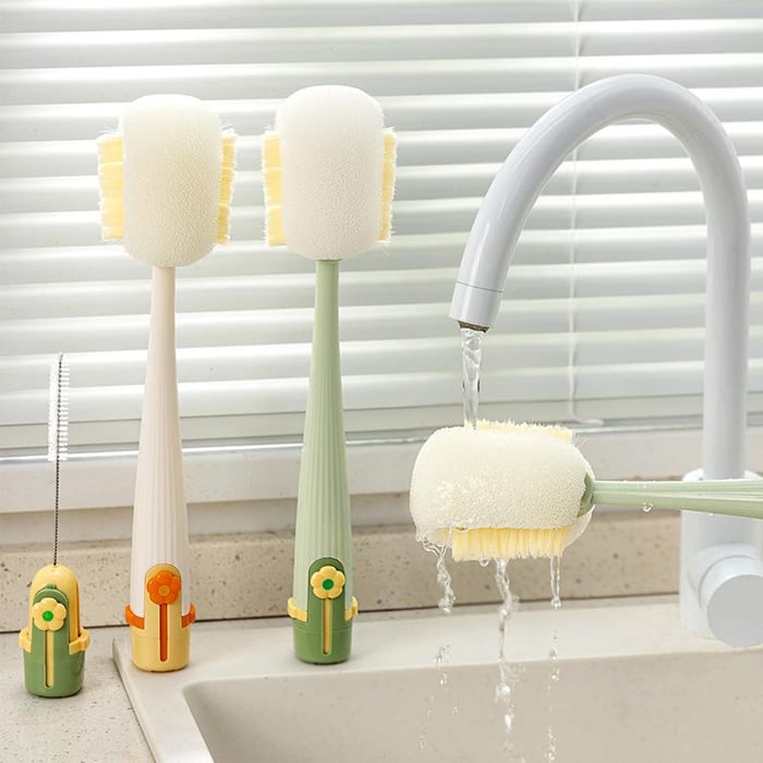 5-in-1 Multifunctional Bottle Cleaning Brush