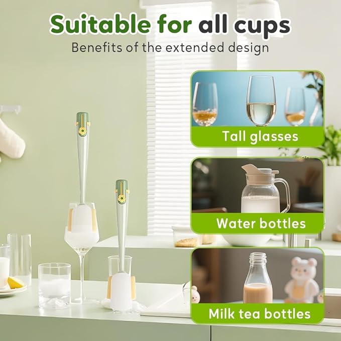 5-in-1 Multifunctional Bottle Cleaning Brush