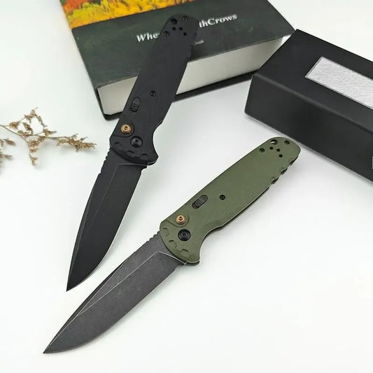 4300BK-02 CLA Folding Knife – D2 Steel, G10 Handle