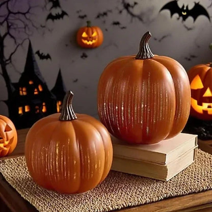 Twinkle Light Pumpkins