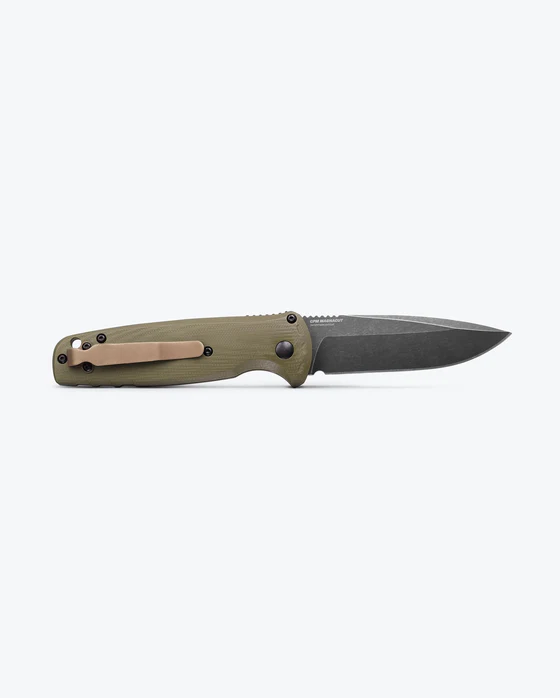 4300BK-02 CLA Folding Knife – D2 Steel, G10 Handle