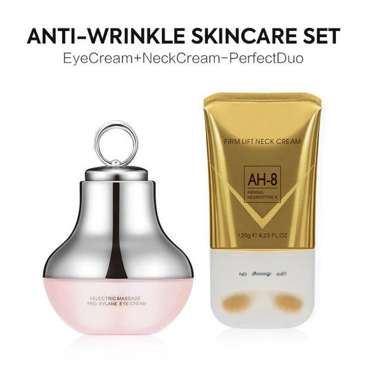 Neck & Eye Care Set – Tighten, Smooth & Hydrate - All-in-One Moisturizing Treatment for Delicate Skin