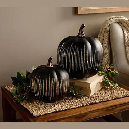 Twinkle Light Pumpkins