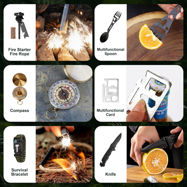 Survival Kit Advent Calendar -  Christmas Gift for Camping Lover