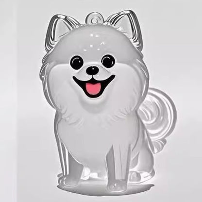 Pet hair storage box capsule pendant