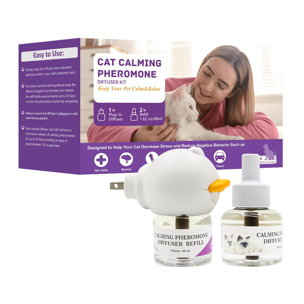 Cat Calming Pheromone Diffuser Kit