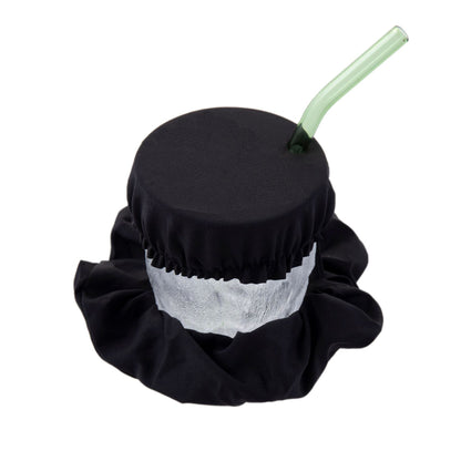Reusable Anti-Spill Scrunchie Drink Cover