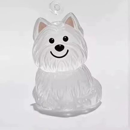 Pet hair storage box capsule pendant