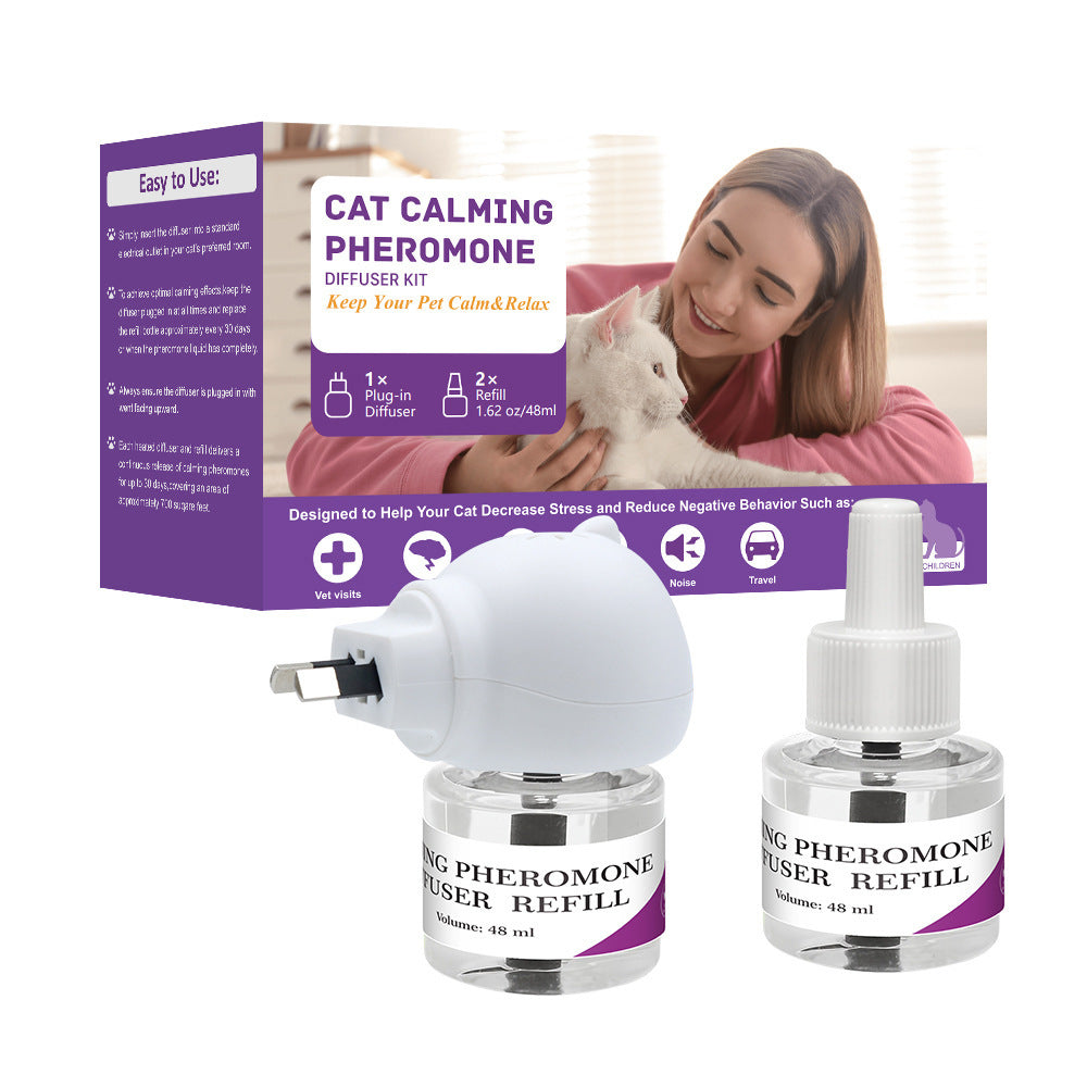 Cat Calming Pheromone Diffuser Kit