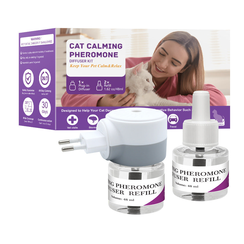 Cat Calming Pheromone Diffuser Kit