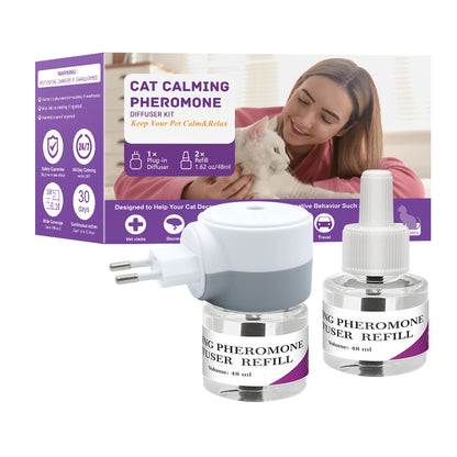 Cat Calming Pheromone Diffuser Kit