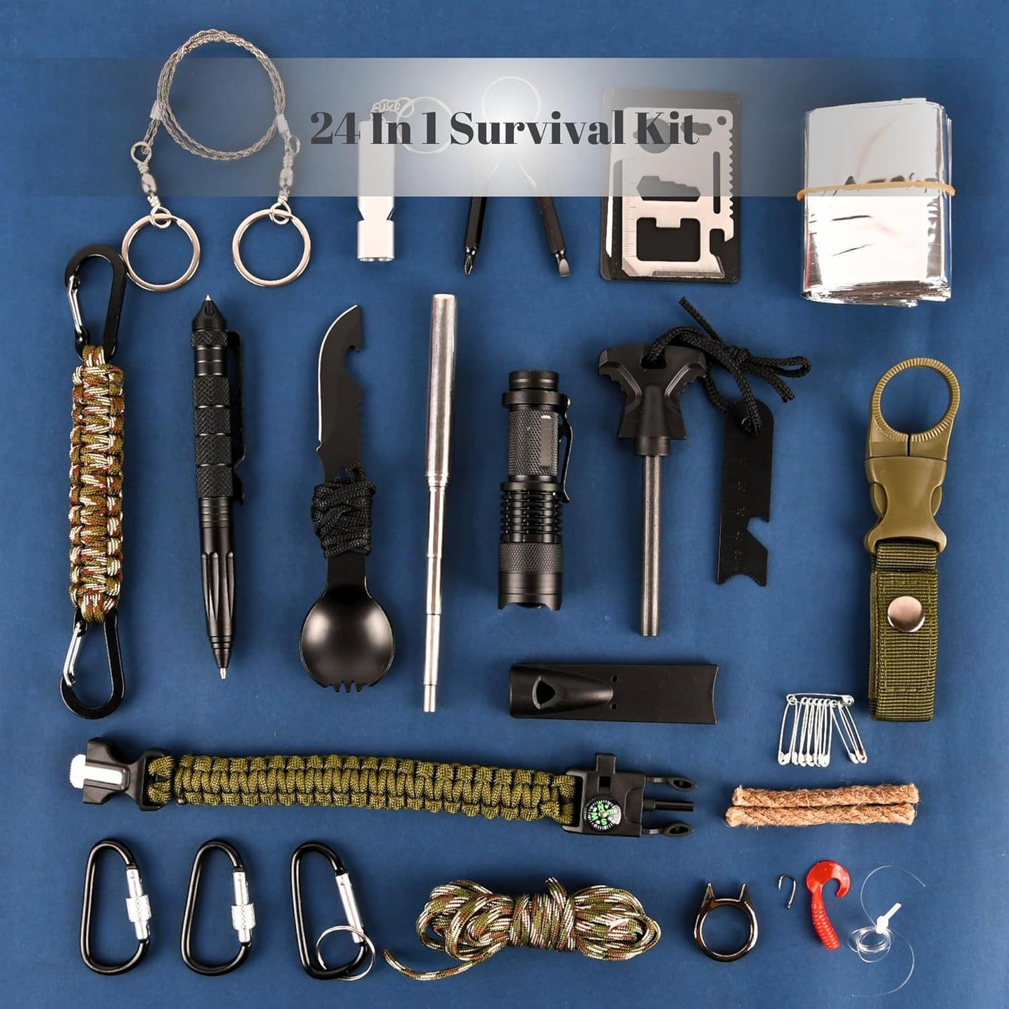 Survival Kit Advent Calendar -  Christmas Gift for Camping Lover