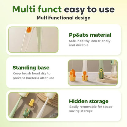 5-in-1 Multifunctional Bottle Cleaning Brush