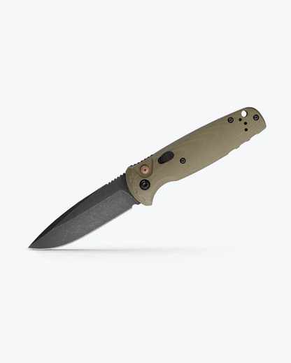 4300BK-02 CLA Folding Knife – D2 Steel, G10 Handle