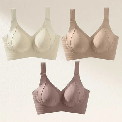 Super Firming Wire-Free Bra All-Day Comfort No More Sagging (3-Pack Value Set)