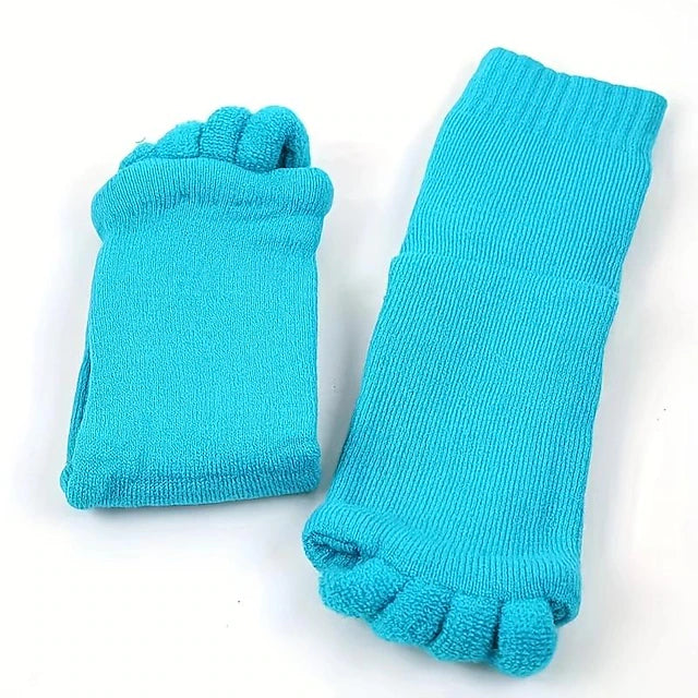 Toeless Yoga Socks, Five-toe Split Socks